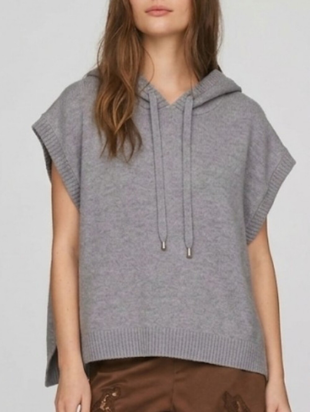 Philosophy Hoodie Sleeveless Sweater Sz. S